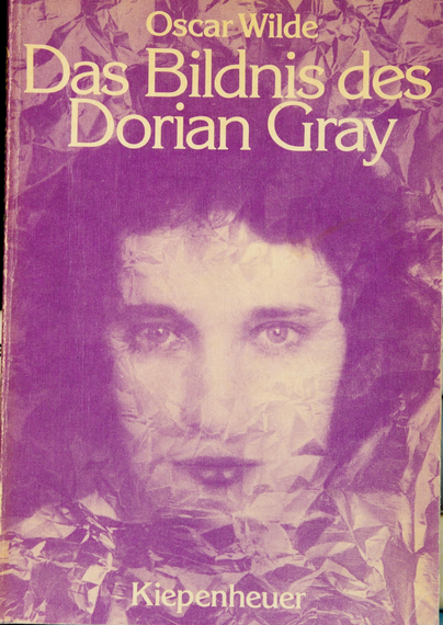 Buchdeckel von Oscar Wilde, Das Bildnis des Dorian Gray