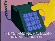 Szene aus die Simpsons. 